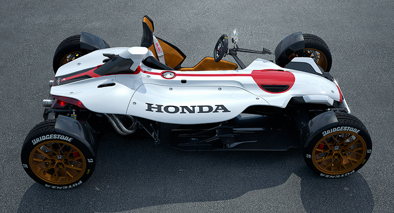 Illustration for article titled The Honda 2&4: A Screaming Open-Air Magic Machine Here To Slay The Ariel Atom